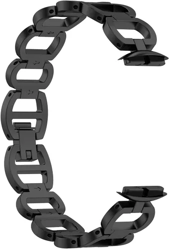 Miniatura 4 de Compatible con Fitbit Luxe Band ajustable de acero inoxidable Parker Link pulseras de repuesto elegantes correas elegantes para accesorios de lujo