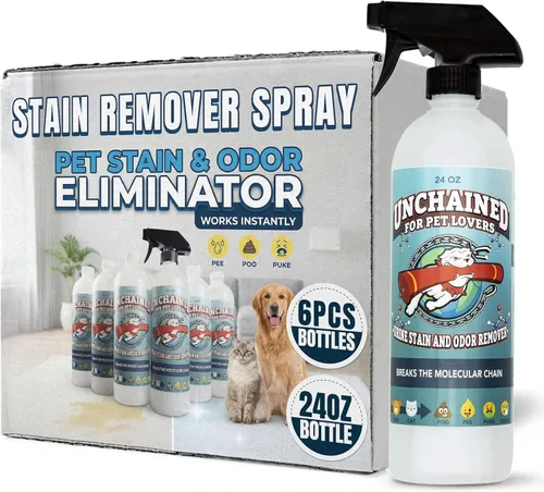 Miniatura 8 de TRUCK MOUNT FORUMS Spray eliminador de manchas y olores de orina de mascotas desencadenado – Limpiador a base de oxígeno, fuerza profesional
