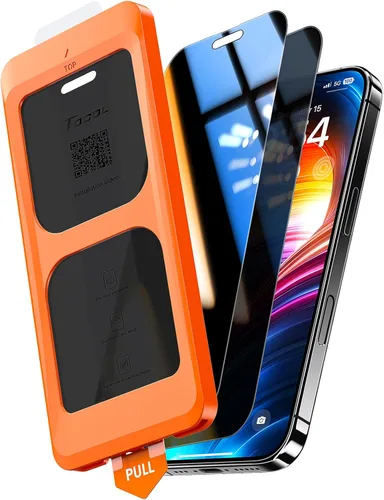 Miniatura 44 de TOCOL - 2 unidades de protector de pantalla para iPhone SE 3/2 (Edición 2022/2020), iPhone 8/7, iPhone 6s/6 de 4.7 pulgadas, instalación instantánea