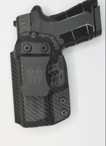 Funda convertible hecha para Taurus GX4 para llevar tanto IWB como OWB, clip interior y correa de cintura exterior, retención de inclinación