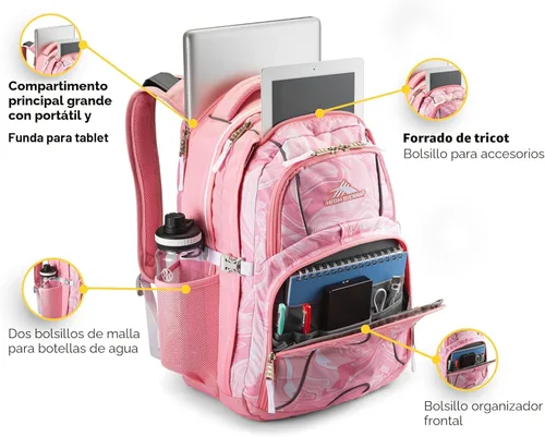 Miniatura 6 de High Sierra, Negro, 19 x 13 x 7,75 pulg.