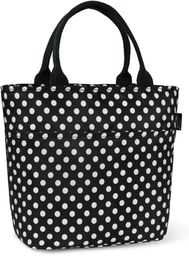 Miniatura 13 de Aosbos - Bolsas de almuerzo grandes para mujer, lonchera aislada, bolsa de mano fría suave Aosbos, organizador de alimentos para adultos, soporte D.