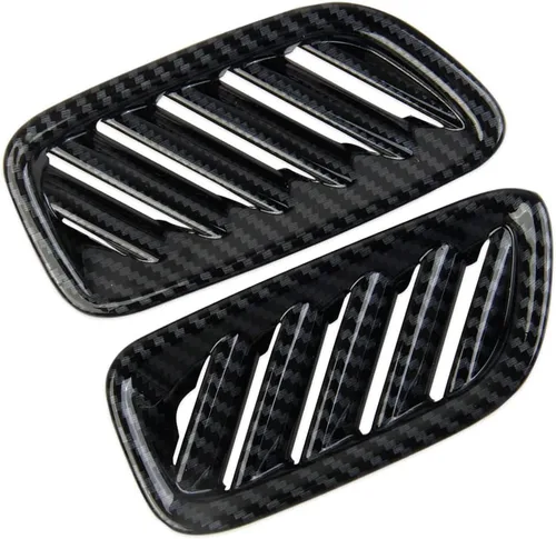 Miniatura 2 de Cubierta de ventilación de aire lateral superior de fibra de carbono, kit de ajuste de salida de CA, interior para Hyundai Palisade 2020-2025
