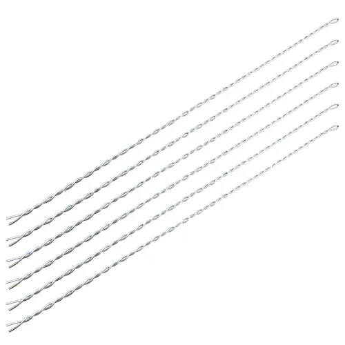 Miniatura 7 de Sandbaggy Estancias de valla de alambre de 42 pulgadas para alambre de púas y sin púas – Acero galvanizado de clase 1 premium (resistente al óxido)