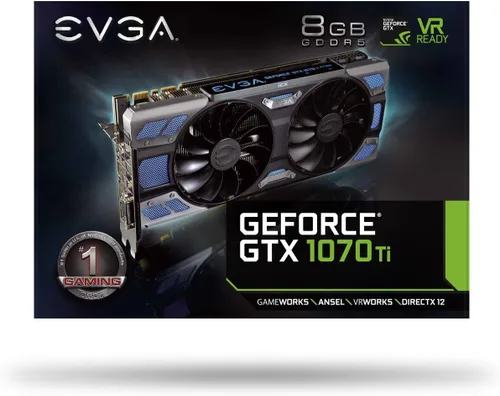 Miniatura 8 de Tarjeta gráfica EVGA GeForce GTX 1070 Ti Gaming 8 GB GDDR5 OCX escáner OC LED blanco, compatible con DX12OSD (PXOC) (08G-P4-5670-KR)