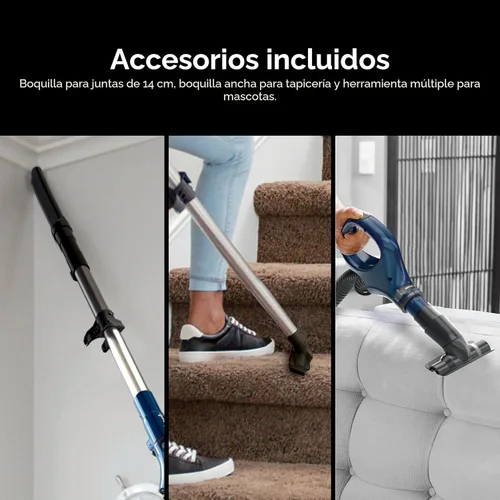 Miniatura 7 de Shark NV151 Navigator Swivel Pro - Aspiradora vertical completa con filtración HEPA, dirección giratoria, cepillo eléctrico para mascotas