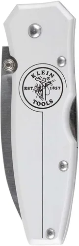 Miniatura 2 de Klein Tools 44001 Cuchillo de bloqueo ligero de 2-1/2 pulgadas con hoja de punto de caída