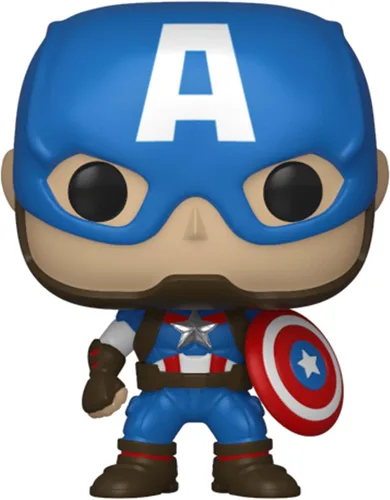 Miniatura 4 de Funko Pop! Pocket Pop and Tee: Marvel - Capitán América, niños extra pequeños