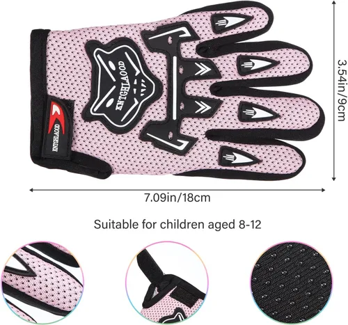 Miniatura 2 de Frienda Guantes deportivos de invierno para niños, guantes de carreras de deportes de potencia, guantes de motocross, guantes de bicicleta sucia