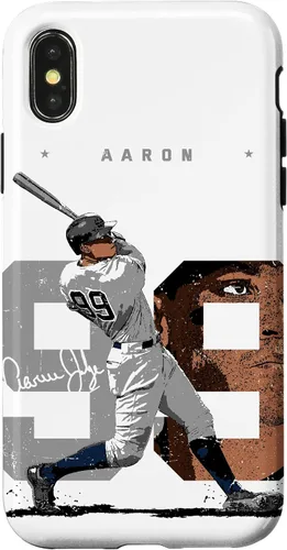 Miniatura 5 de Aaron Judge Number Portrait Baj New York MLBPA - Carcasa para iPhone 17