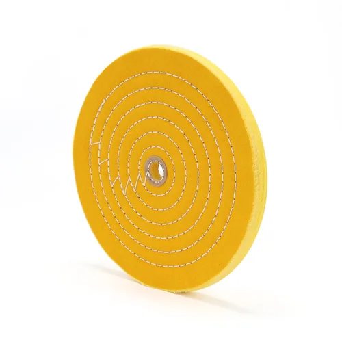 Miniatura 10 de SCOTTCHEN Rueda de pulido de algodón de 6 pulgadas, almohadilla de pulido cosida en espiral extra gruesa para herramienta de molinillo de banco