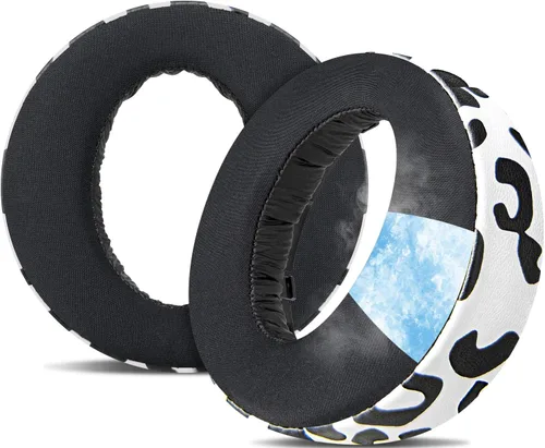 Miniatura 11 de SOULWIT Almohadillas para auriculares Sony Pulse 3D Wireless (PS5), almohadillas de repuesto de gel de enfriamiento con espuma de aislamiento