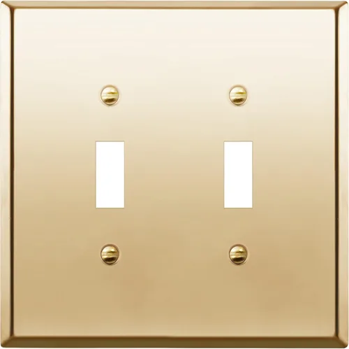 Miniatura 53 de LIDER Placa de Pared de Metal para Interruptor de Luz de Palanca, Cubierta de Interruptor de Acero Inoxidable, Resistente a la Corrosión