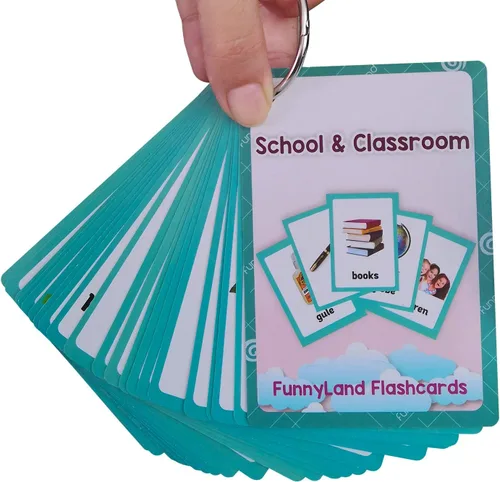 Miniatura 8 de Juguetes y Deportes/Instrumento/Aula/Preposiciones Tarjetas Flash Inglés Niños Montessori Aprendizaje Juguete Niño Tarjeta de Bolsillo