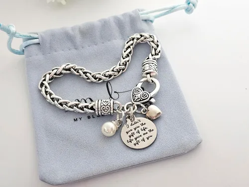 Miniatura 5 de Pulsera de boda de regalo para nuera, regalo para novia, hijastra o hija nueva, joyería de suegra
