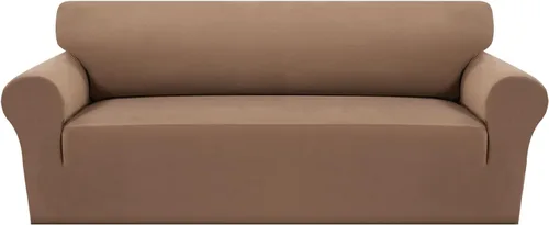 Miniatura 11 de MeilleMaison Funda elástica para sillón 2024, 1 pieza, lavable, protector de muebles para mascotas, funda de sofá antideslizante con parte inferior