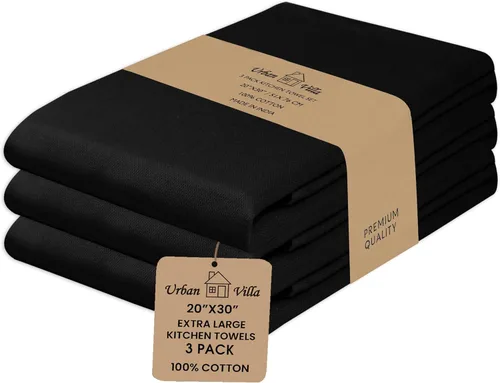 Miniatura 53 de Urban Villa Toallas de cocina 100% algodón, paquete de 6, altamente absorbentes, de secado rápido, súper suaves, de primera calidad, para cocina