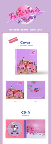 Miniatura 2 de RED VELVET - The ReVe Festival Day 2 [Libro de guía ver.] Álbum+Juego de tarjetas fotográficas adicionales