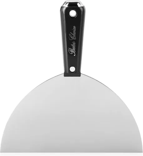 Miniatura 10 de Bates Choice Cuchillo de masilla flexible de acero al carbono de 5 pulgadas, raspador de metal, cuchillo de spackle para paneles de yeso, Negro