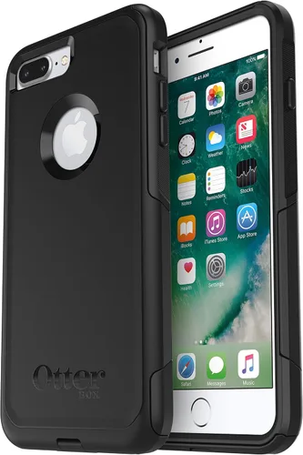 Miniatura 4 de OTTERBOX Commuter Series - Funda solo para iPhone 8 Plus y iPhone 7 Plus, embalaje al por menor, Aqua Mint Way (Aqua Mint/Mountain Range Green)