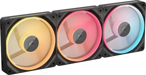 Miniatura 14 de CORSAIR iCUE Link LX120-R RGB Ventilador PWM invertido de 4.72 pulgadas (120 mm) – Ventilador individual – Bajo ruido, rodamiento de cúpula
