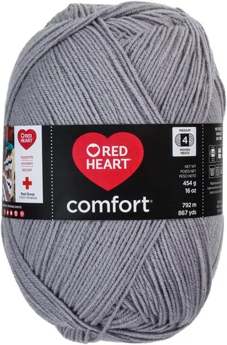 Miniatura 87 de RED HEART Hilo Comfort Shimmers, ópalo blanco