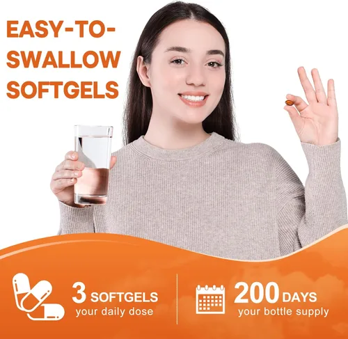 Miniatura 7 de Aceite de semilla de calabaza con extracto de palmito en cápsulas blandas, 3000 mg por porción, 300/600 cápsulas blandas Prensado en frío