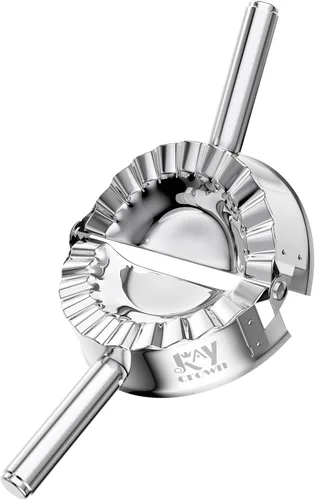 Best Utensils - Molde de acero inoxidable para ravioles, fabricante de albóndigas Pierogi, cortador de masa de pastelería, accesorios de cocina (S: