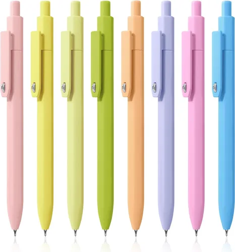 Miniatura 10 de Piochoo Bolígrafos de caligrafía, 8 tamaños de bolígrafos de caligrafía para escribir, juego de bolígrafos de caligrafía para principiantes