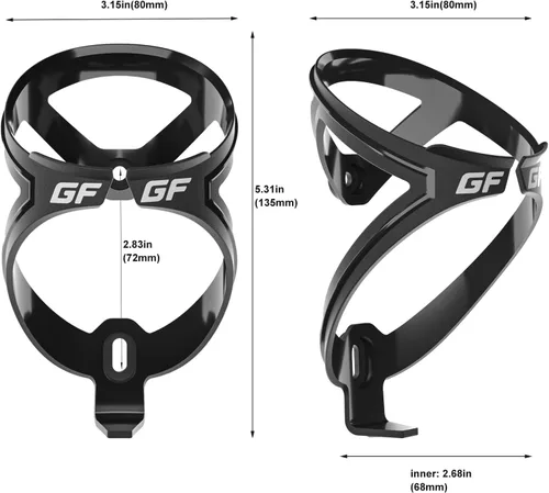 Miniatura 4 de GEMFUL Bike Water Bottle Holder and Bicycle Bottle Combo Cycling Water Bottle Cage 24oz 750ml Bpa Free Leakproof for Mountain Road Bikes Riding Cycle