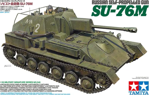 Miniatura 7 de TAMIYA Pistola autopropulsada rusa Su-76M 1/35