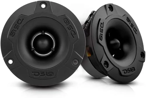 DS18 PRO-TWX1 Tweeter Super Bullet de aluminio de 1 pulgada, 240 W máximo, 4 ohmios, crossover integrado, los tweeters PRO son los mejores en el
