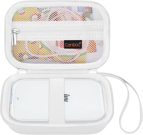 Miniatura 12 de Canboc Estuche rígido para Canon Ivy 2 Mini impresora fotográfica móvil inalámbrica Bluetooth impresora de cámara instantánea, bolsa de malla