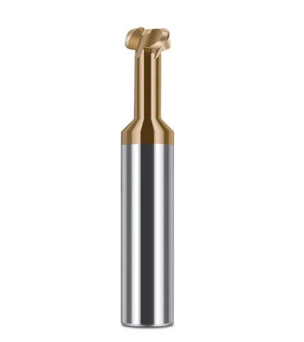 KLOT Radius T - Fresa de ranurado de 0.116 a 0.472 pulgadas, fresadora de carburo sólido, Keyseat AlTiN recubierto para Stell y sin recubrimiento