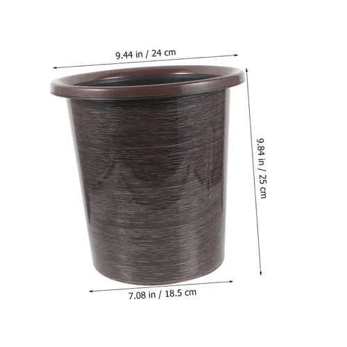 Miniatura 9 de Cabilock Cubo de basura de plástico para reciclaje, cubo de flores de café, cubo de basura de oficina, contenedores de plástico para llevar