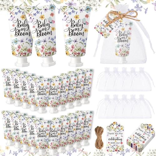 Miniatura 12 de 48 juegos/144 piezas de crema de manos para baby shower, regalos de fiesta para invitados, regalos de novia, boda, agradecimiento, mini juego