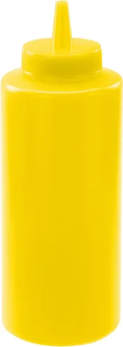 Miniatura 14 de Winco Juego de botellas exprimibles de 6 piezas, 8 onzas, color rojo, mediano