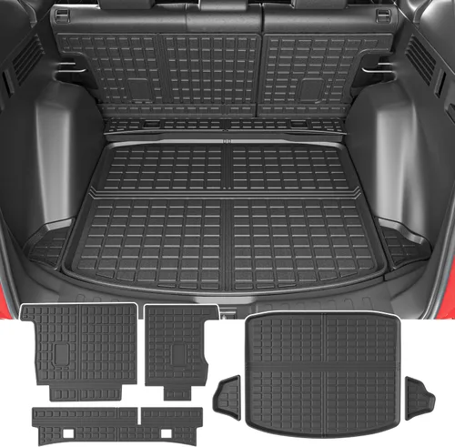 Miniatura 12 de Alfombrilla de maletero powoq Compatible con Honda CRV 2017-2022, alfombrilla de carga para todo clima, reemplazo para accesorios Honda CRV