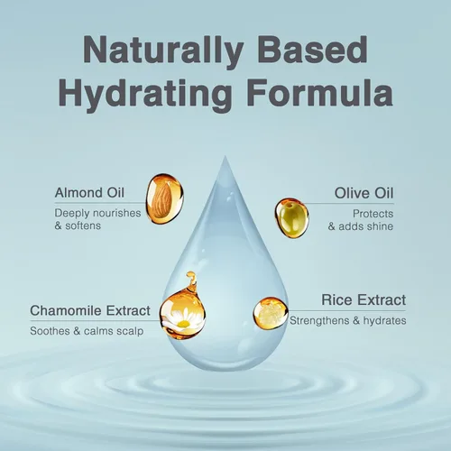 Miniatura 4 de Kaaral Purify Hydra Champú Hidratante - Cuidado hidratante natural para cabello seco o teñido - Seguro para mujeres y hombres - Suaviza y revive