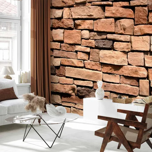 Miniatura 2 de artgeist Mural de pared de ladrillos sintéticos de 77 x 61 pulgadas, papel tapiz autoadhesivo XXL para despegar y pegar, calcomanía grande