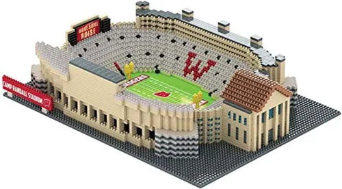 Miniatura 5 de FOCO NCAA Unisex NCAA College 3D BRXLZ Puzzle Team Football Stadium