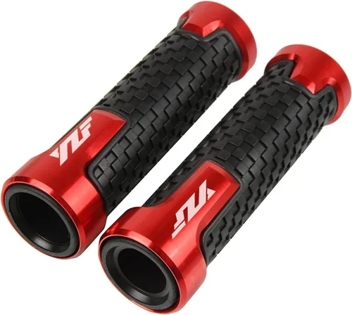 Miniatura 3 de Motorcycle Handlebar Grips for Yamaha YZF R1 R6 FZ8 Mt03 MT-01 Fzs600 XJR400 FZ400 FZ6 Xv1900a Ys250 XJ6 Motorcycle Aluminum Handlebar Grips Handle