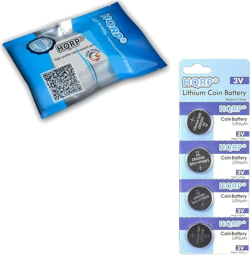 Miniatura 2 de HQRP Paquete de 50 pilas de litio CR2032 de 3 voltios CR2O32 CR2032L