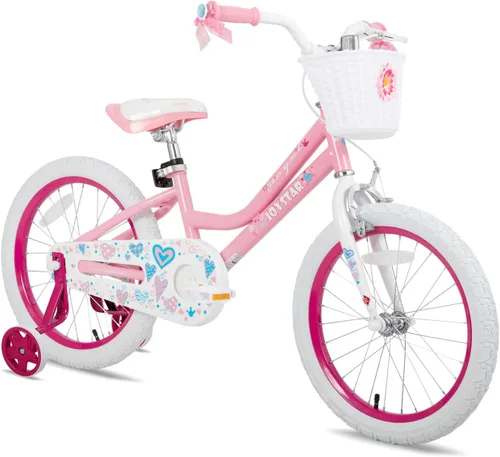 Miniatura 17 de JOYSTAR Angel Bicicleta para Niñas para Niñas Pequeñas y Niños de 2 a 13 Años, Bicicleta para Niños de 12, 14, 16, 18, 20 Pulgadas con Ruedas de Azul