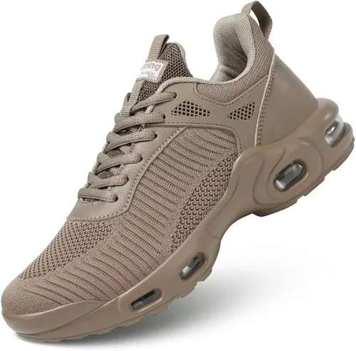 Kapsen Men's Air Running Shoes Lightweight Breathable Walking Shoes Non Slip Fashion Sneakers Mesh Workout Casual Sports Shoes