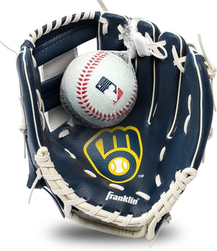 Miniatura 28 de Franklin Sports MLB Youth Teeball Glove and Ball Set - Kids Baseball and Teeball - Perfect First Kids Glove - 9.5