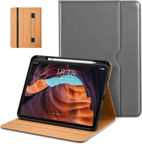 Miniatura 17 de DTTO Funda para iPad (A16) 11ª Generación de 11 Pulgadas 2025, Funda para iPad 10ª Generación de 10.9 Pulgadas 2022, Funda de Soporte Folio de Blanco