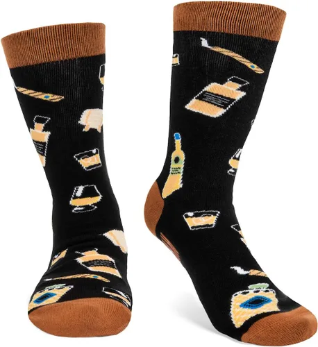 Miniatura 4 de Lavley Calcetines divertidos con texto en inglés "If You Can Read This, Bring Me Funny Socks", regalos novedosos para hombres, mujeres y adolescentes