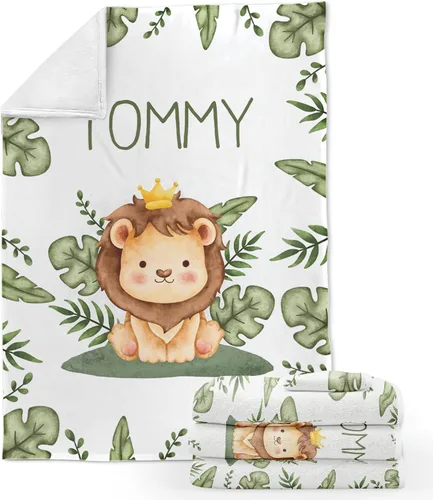 Miniatura 19 de ZouZou Mantas de bebé personalizadas con nombre, mantas de bebé personalizadas para niños, manta de bebé de avión, el mejor regalo para bebé, recién
