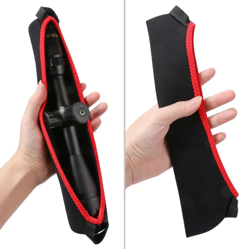 Miniatura 5 de Paquete de 3 cubiertas de alcance de neopreno impermeables cubiertas de lente óptica de 12 pulgadas Como